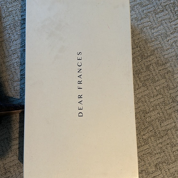 Dear Frances Verona Boots, size 38 in Snake Print Brown and Black (worn once) - Picture 8 of 10